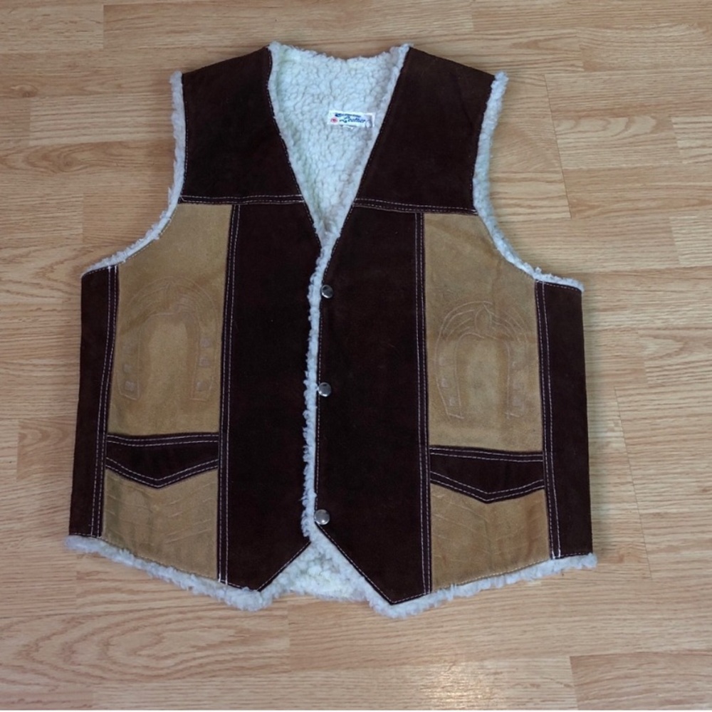 Leather Detailed Vest